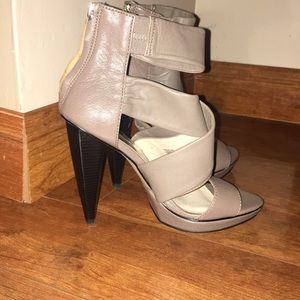 Michael Kors taupe heels
